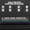 کیبورد مکانیکی بی‌سیم AULA F99 Pro Wireless Mechanical Keyboard with Knob